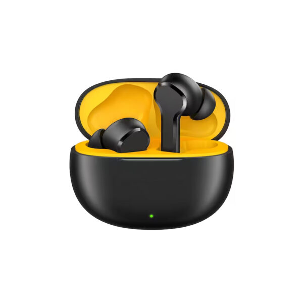 BassPro TWS Wireless Earbuds – Black & Yellow